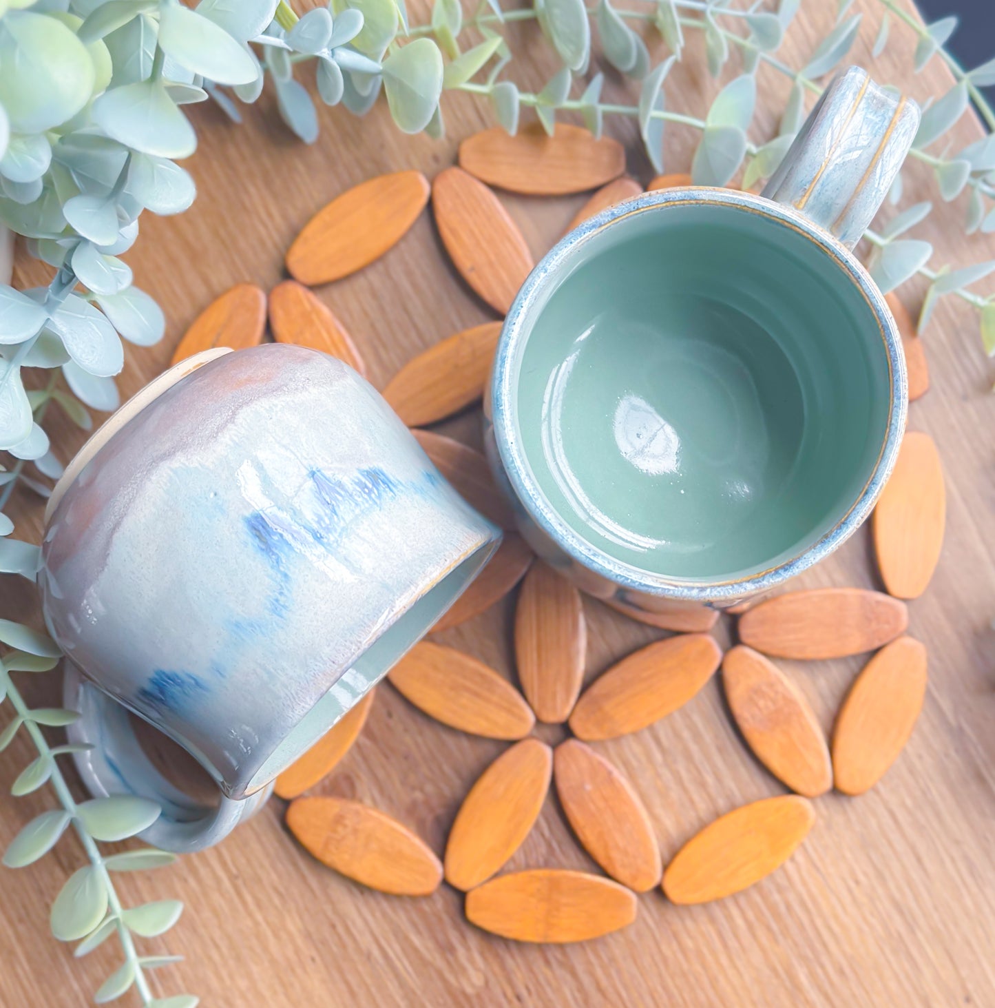 Earth's Layers Coffee Mugs