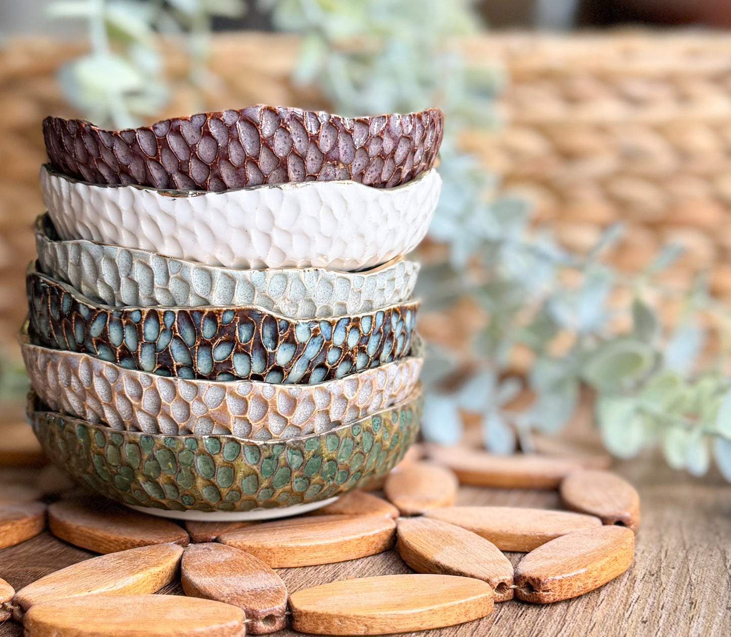 24k Gold Trimmed Accent Dish