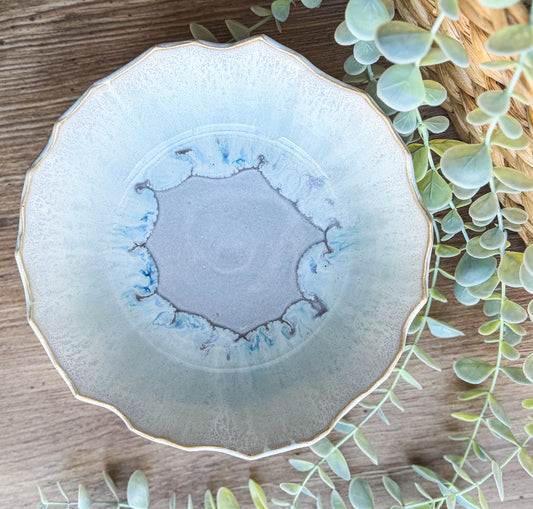 Melted Marshmallow Serving Bowl