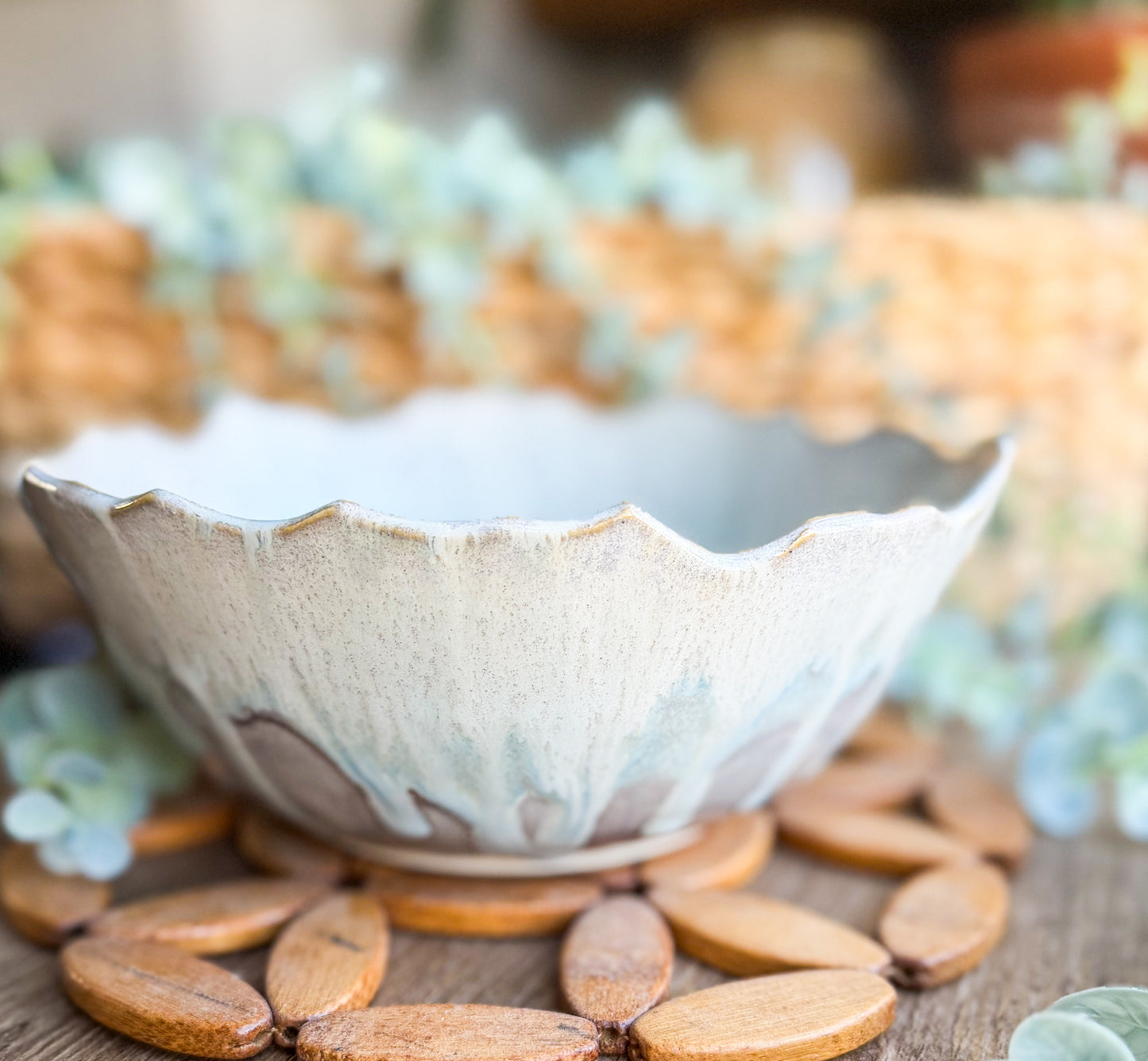 Melted Marshmallow Serving Bowl