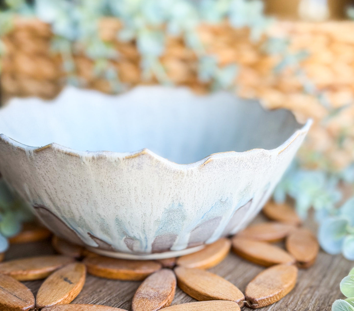 Melted Marshmallow Serving Bowl