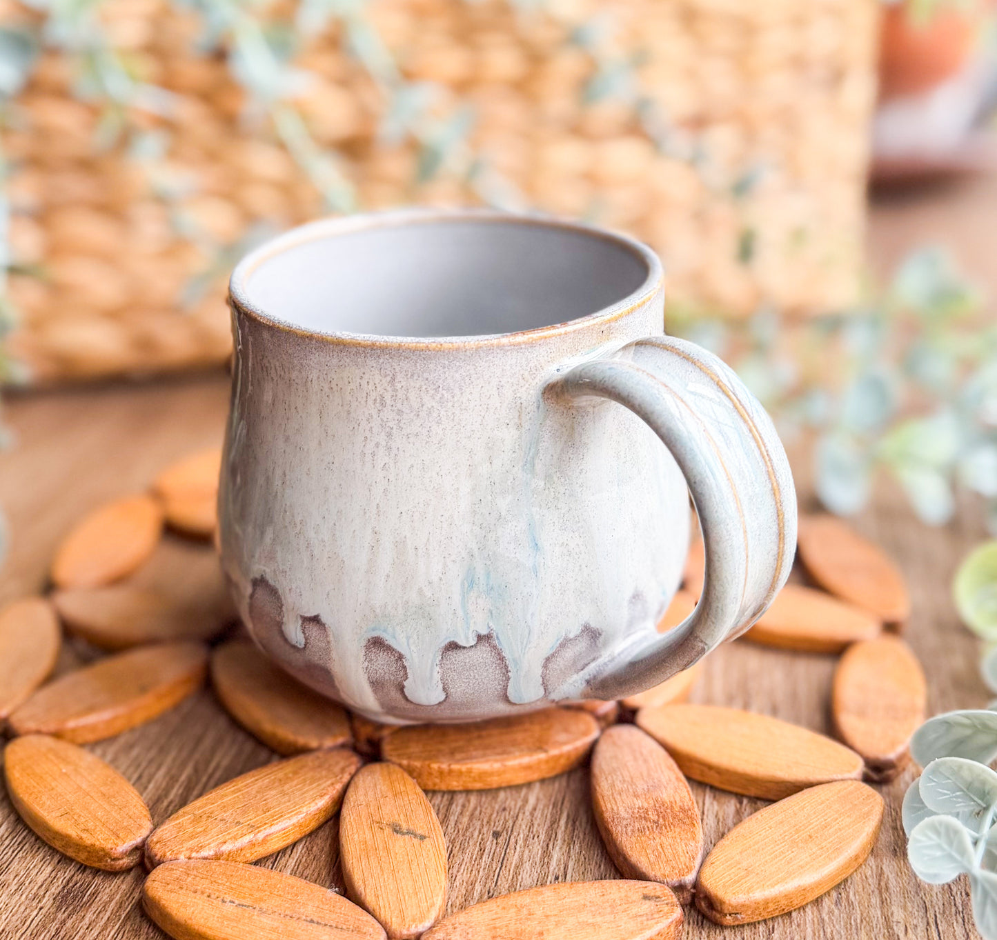 Melted Marshmallow Mugs